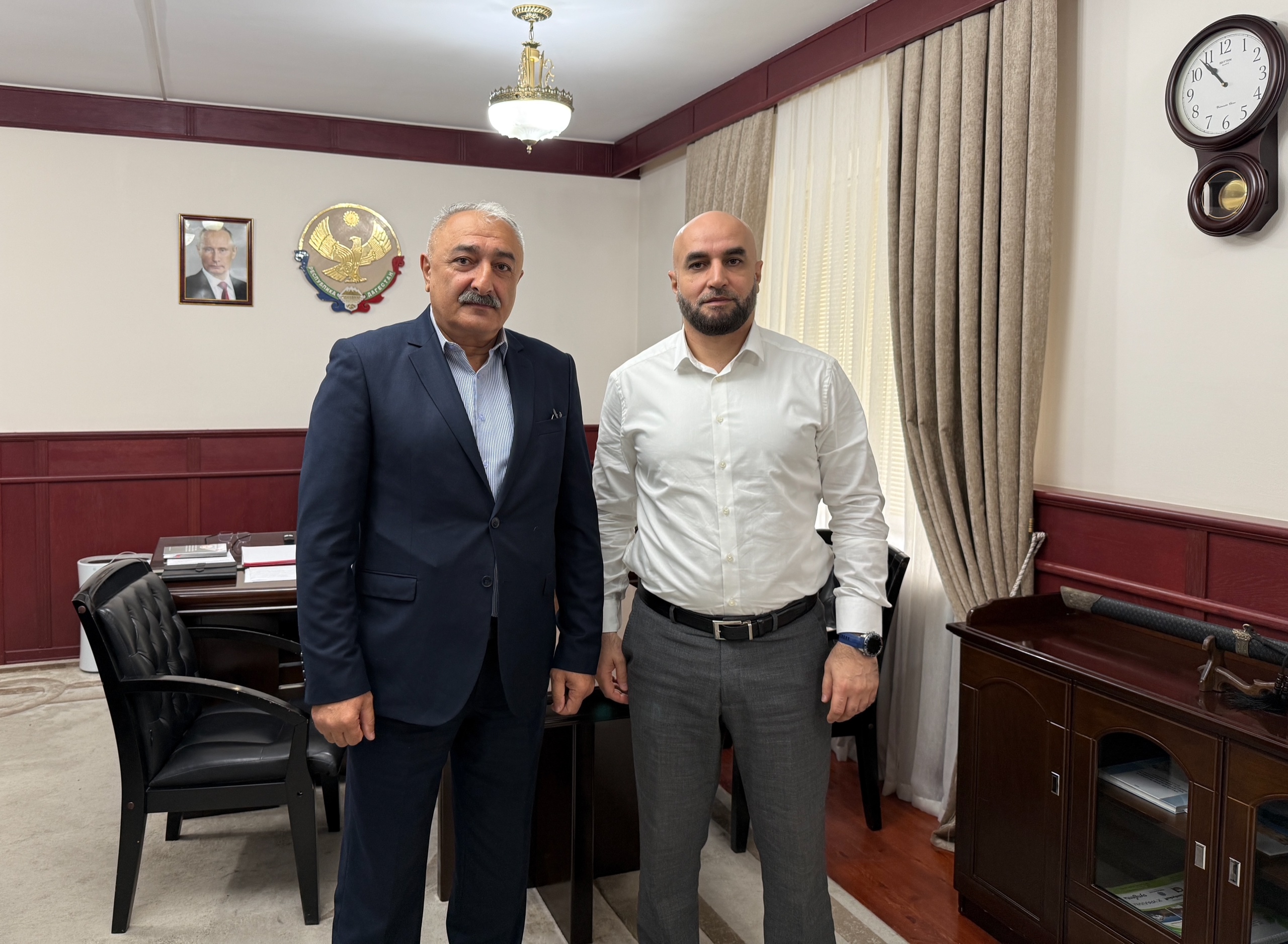 Ратмир Расулов стал наставником участника СВО в рамках программы «Доблесть гор»