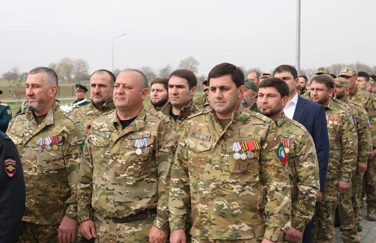 Участники республиканской программы развития «Доблесть гор» приняли участие в открытие Сада памяти в Кизлярском районе